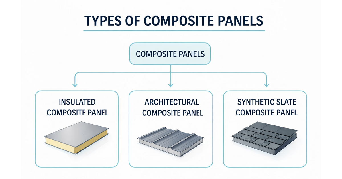 Types of composite panels