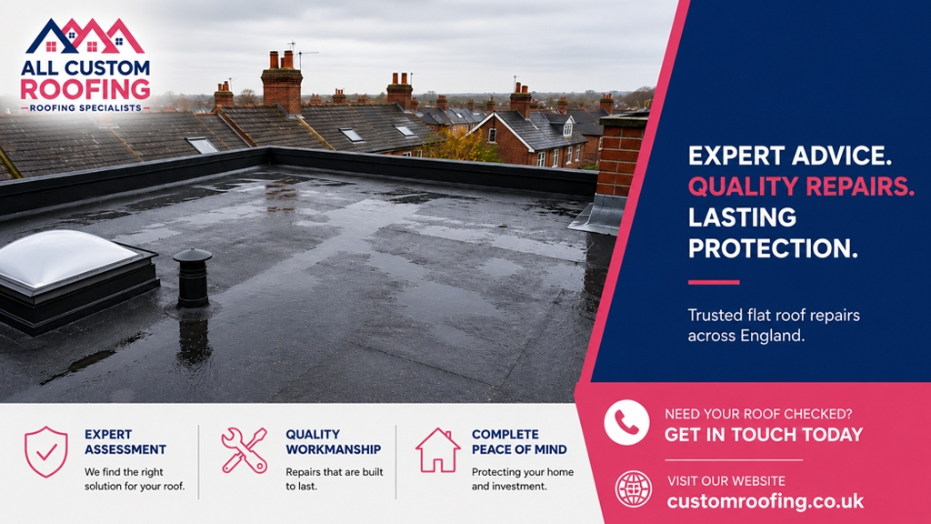 All Custom Roofing - flat roof repair specialists
