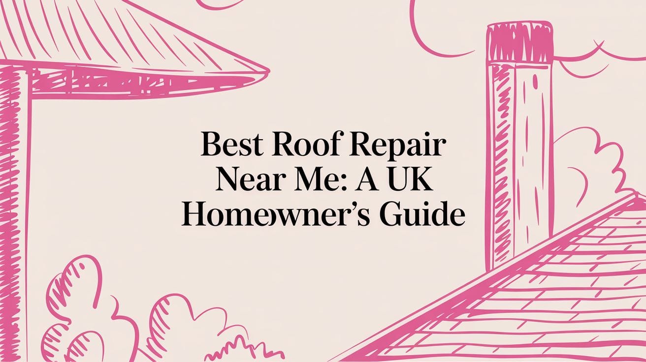 Finding the best roof repair near me