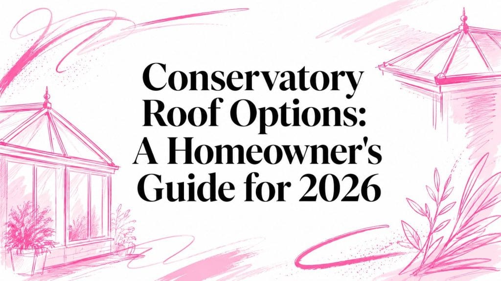 Conservatory roof options guide