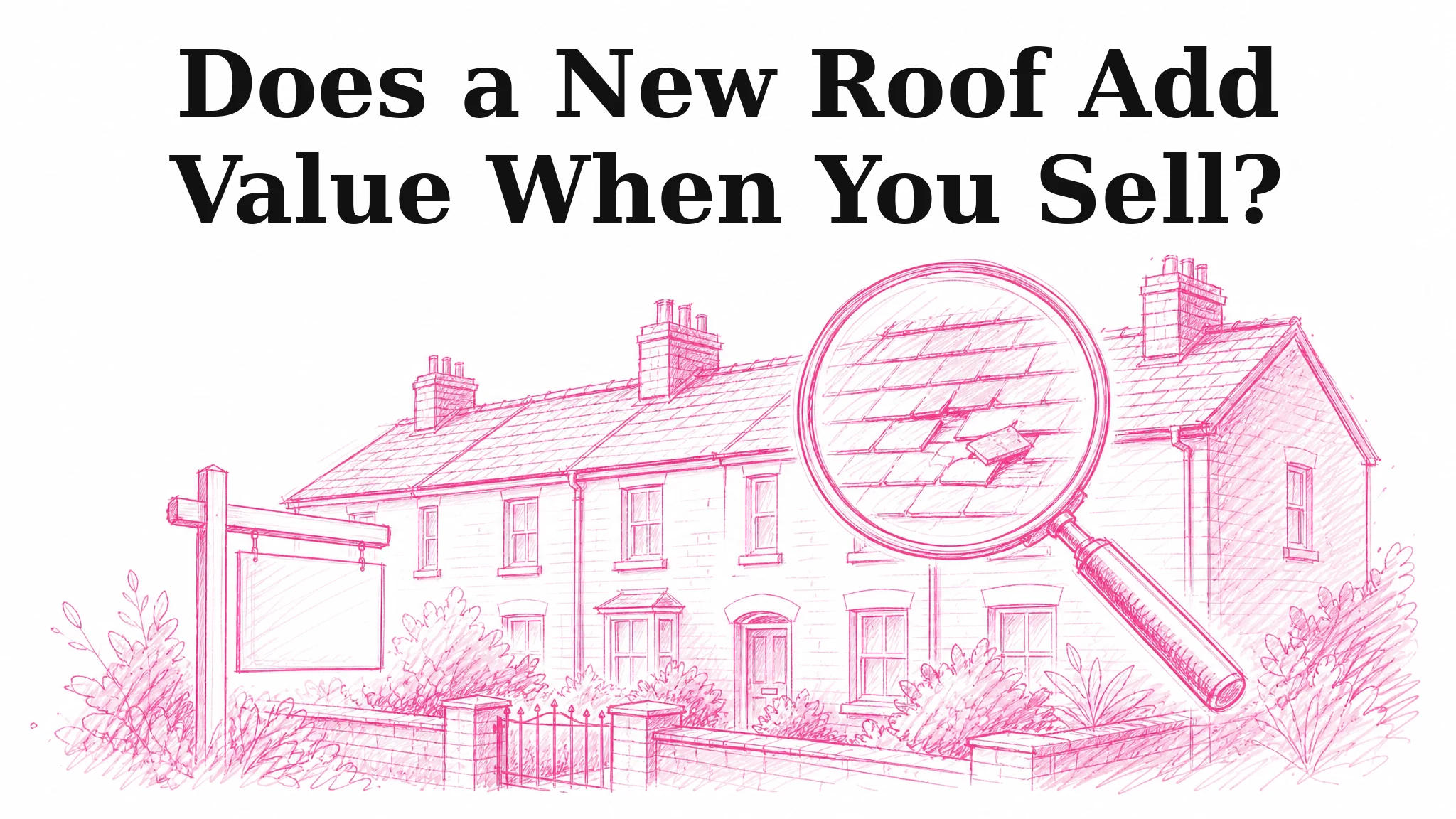Does a new roof add value when you sell your house